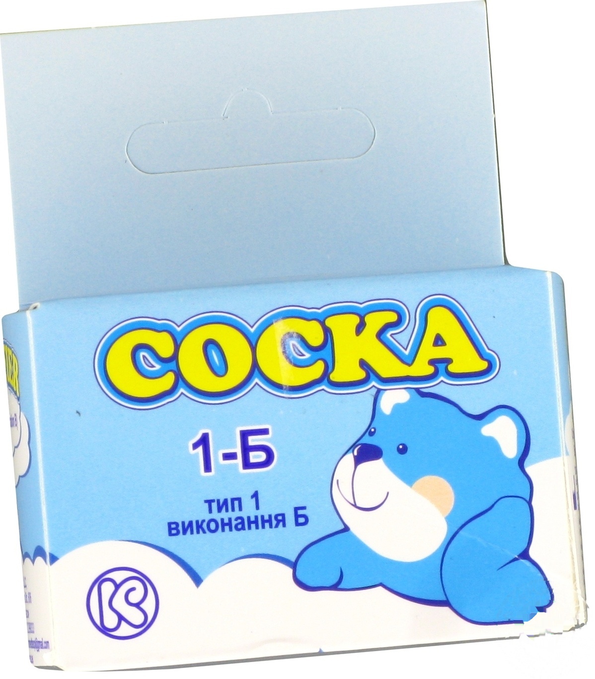 

Пустышка Київгума молочная