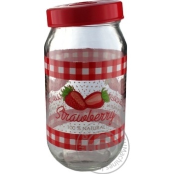 Herevin Strawberry jar 1l - buy, prices for METRO - photo 2