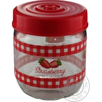 Банка Herevin Strawberry 0,425л - купити, ціни на - фото 2