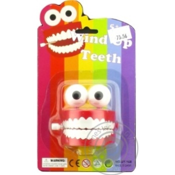 Игрушка Qunxing Toys Зубы с глазами - купить, цены на ULTRAMARKET - фото 1