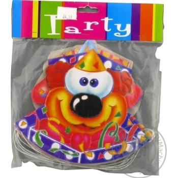 Party Cap 6pcs in Assortment - buy, prices for - photo 3