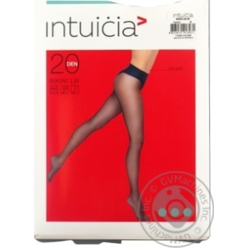 Колготи Intuicia Bikini LW жіночі тілесні 20ден 4р