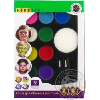 Zibi Creative Paints For Face And Body 9 Colors 105g - buy, prices for NOVUS - photo 3