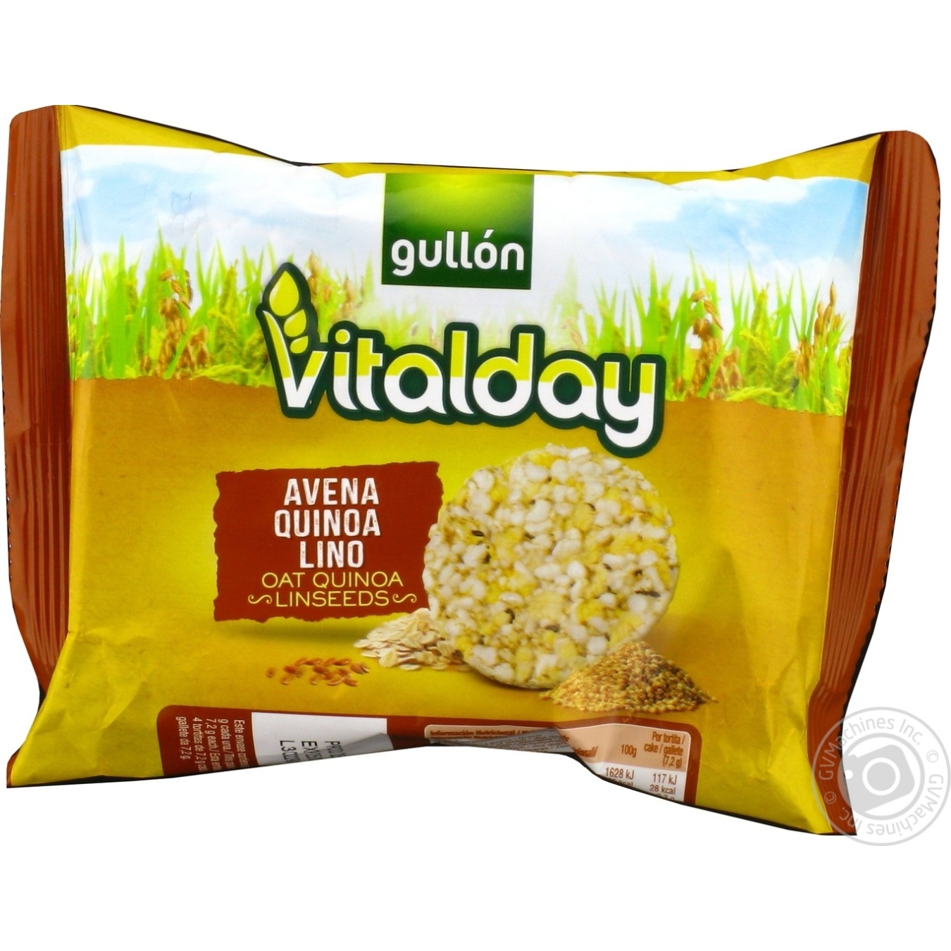 

Печенье Gullon Vitalday овсяное с семенами киноа и льна 28,8г