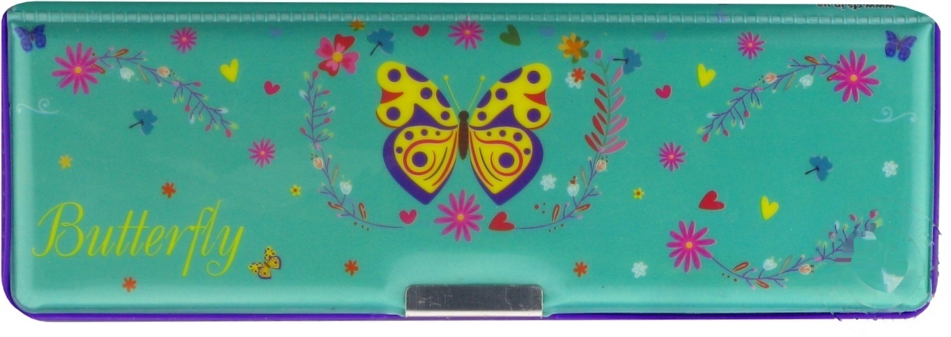 

Пенал пластиковый Cool For School Butterfly 7022