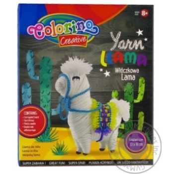 Colorino Lama Doll-Motanka Set - buy, prices for MegaMarket - photo 1