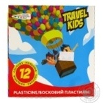 Пластилін Гамма Travel Kids 12 кольорів 144г