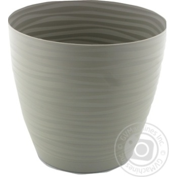 Form-Plastic Sahara Light Grey Pot with Stand 19cm - buy, prices for COSMOS - photo 1