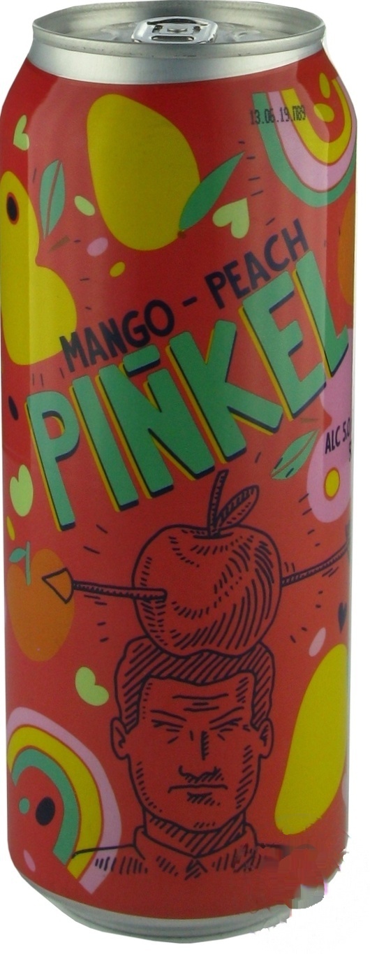 

Напиток сброженный газированный Pinkel яблуко,персик,манго ж/б 5% 0,5л