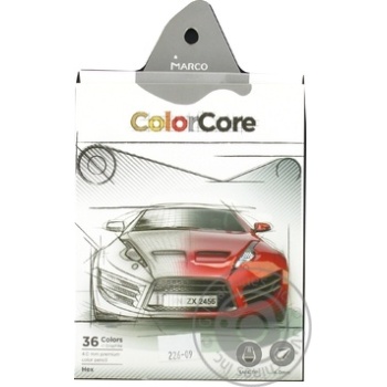 Marco Colorcore Color Pencils 37 colors - buy, prices for MegaMarket - photo 1