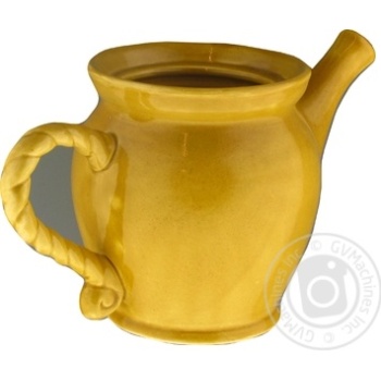 Teapot Poppy and Leaves Ceramic 0.6l - buy, prices for ULTRAMARKET - photo 1