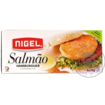 Nigel Gluten Free Salmon Burger 280g - buy, prices for NOVUS - photo 1