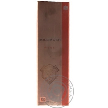 Bollinger Brut Rose Champagne 12% 0.75l - buy, prices for ULTRAMARKET - photo 2