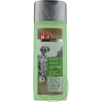 8in1 Dogs Shampoo With Tea Tree Oil 250ml - buy, prices for MasterZoo - photo 1