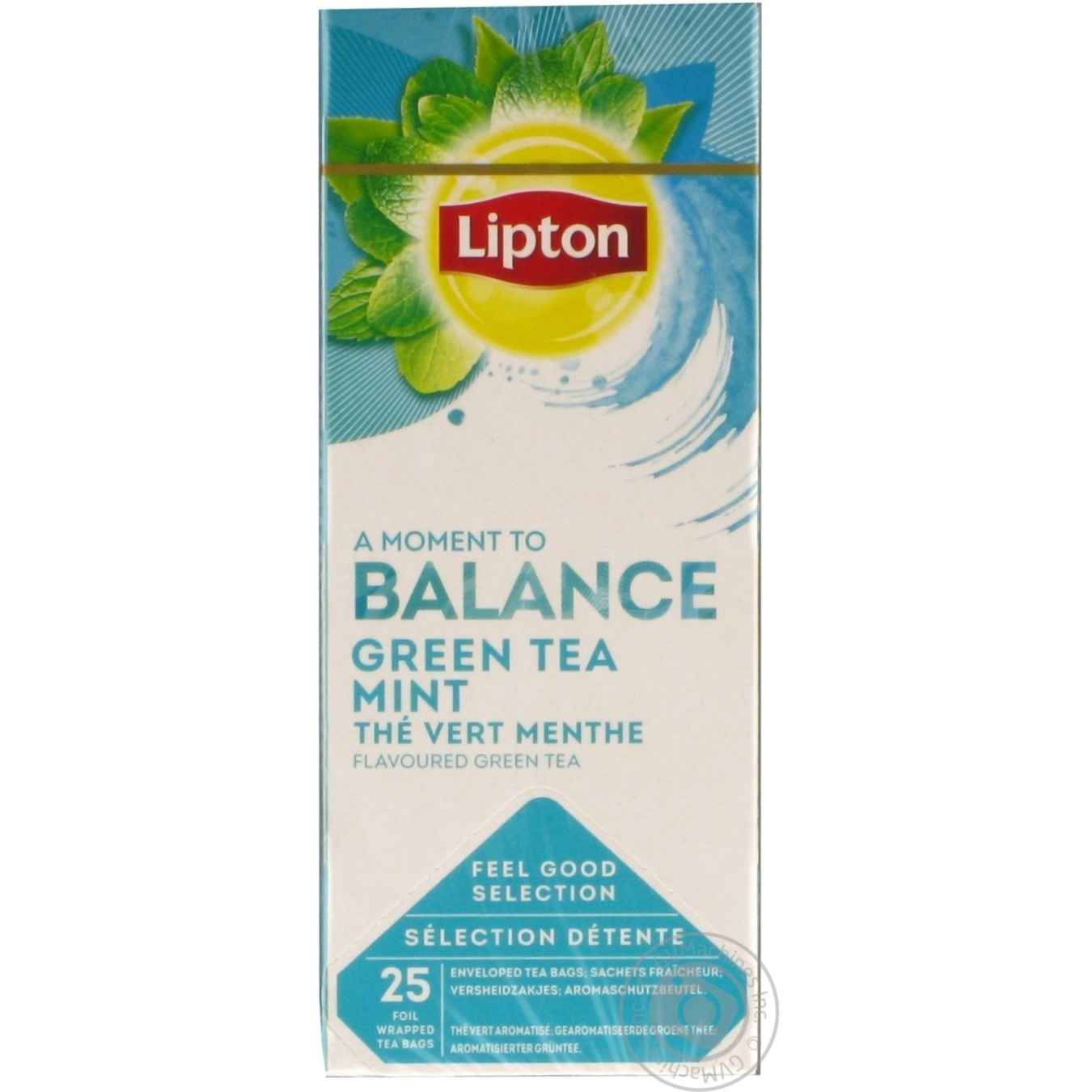 

Чай Lipton Balance Green Tea Mint 25пак*1.6г x6