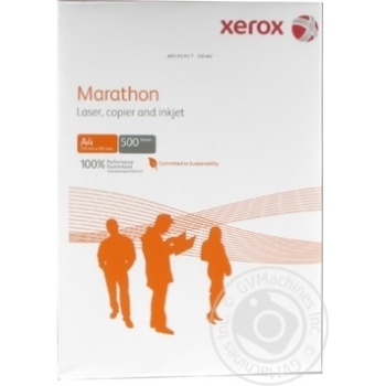 Бумага Xerox Marathon A4 500шт - купить, цены на МегаМаркет - фото 1