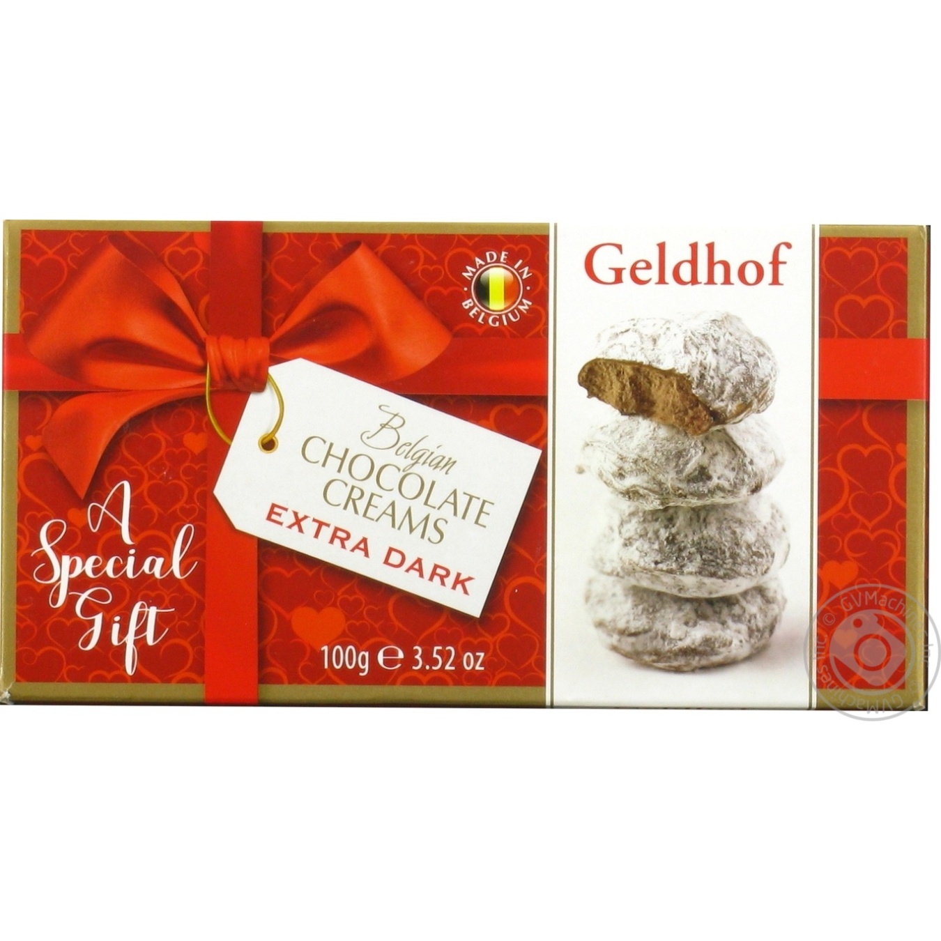 

Конфеты Sweets&Candy Geldhof кремовые в экстрачерном шоколаде подарочные 100г