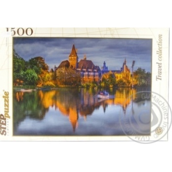 Пазли Step Puzzle Замок біля озера 1500 елементів - купити, ціни на - фото 1