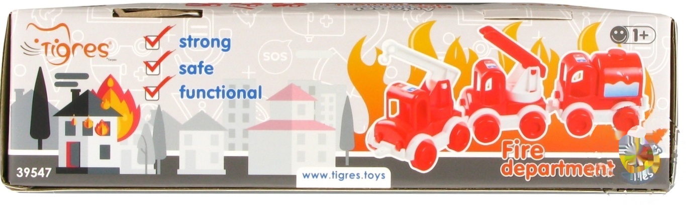 

Набор игровой Tigres Kid Cars пожарный