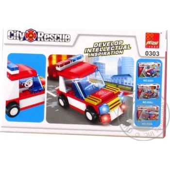 Peizhi City Rescue Construction Set 48elements - buy, prices for NOVUS - photo 2