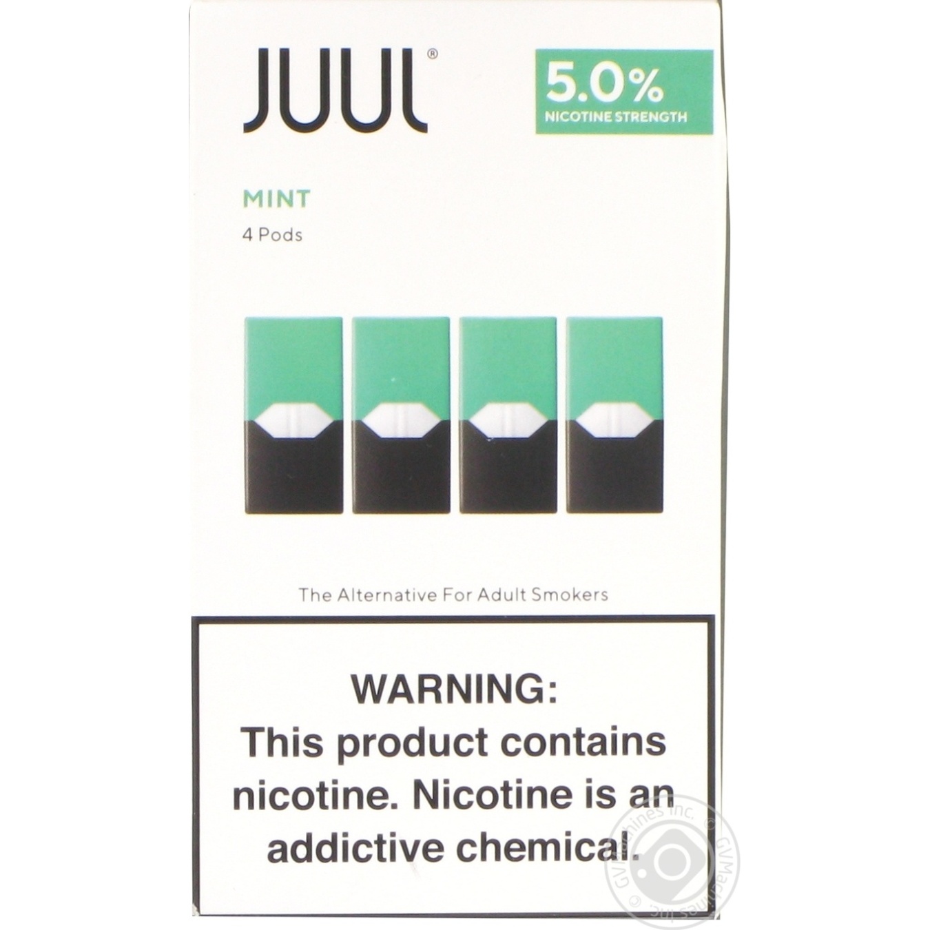 

Картридж Juul Mint 5% 4шт