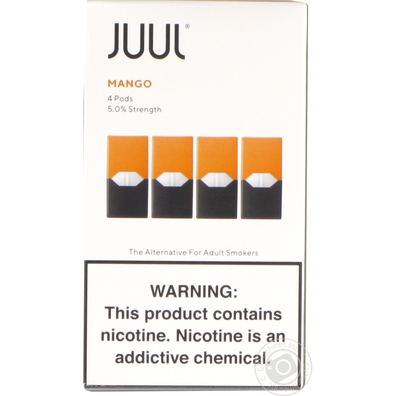 

Картридж Juul Mango 5% 4шт