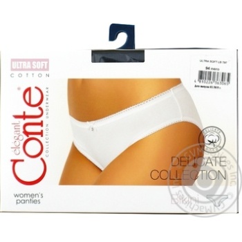 Conte Elegant Ultra Soft Nero Women's Panties 94s - buy, prices for NOVUS - photo 1