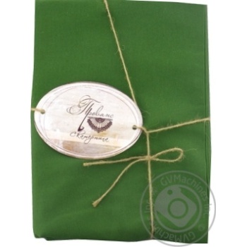 Provence Conifer Green Tablecloth 136х136cm - buy, prices for COSMOS - photo 1