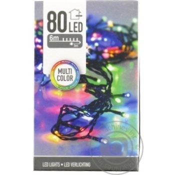 Гірлянда Koopman світлодіодна 40 світлодіодів 6м - купити, ціни на КОСМОС - фото 1