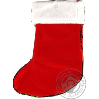 Scenery New Year's Sock 27X4X39cm - buy, prices for METRO - photo 2