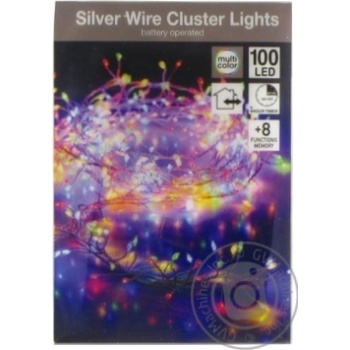 Koopman LED Multi Color Garland 100lights 1m - buy, prices for - photo 1