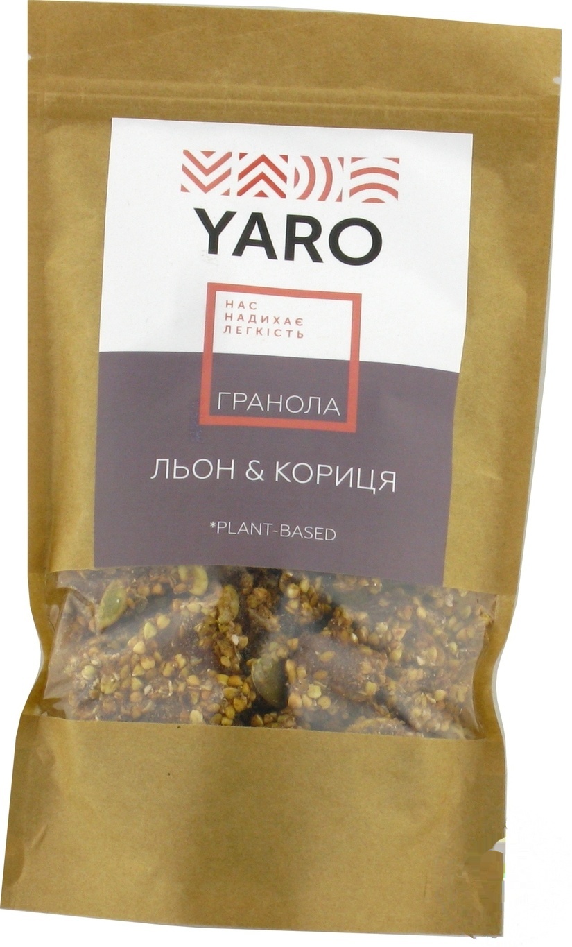 

Гранола Yaro Лен & Корица 200г