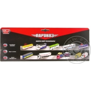 Tekhnopark Toy Steam train with wagon light sound - buy, prices for METRO - photo 2