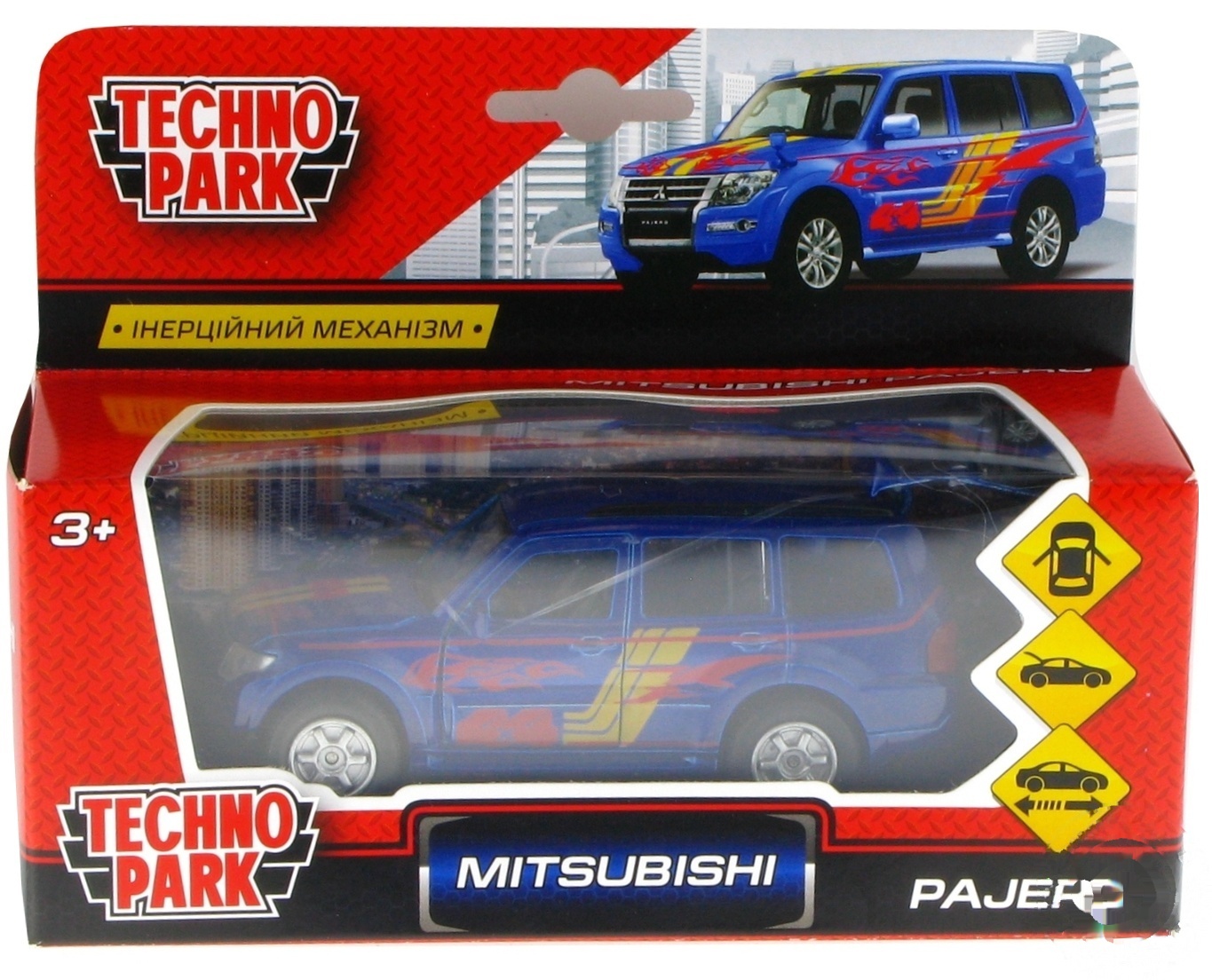 

Игрушка Techno Park автомодель mitsubishi pajero sport