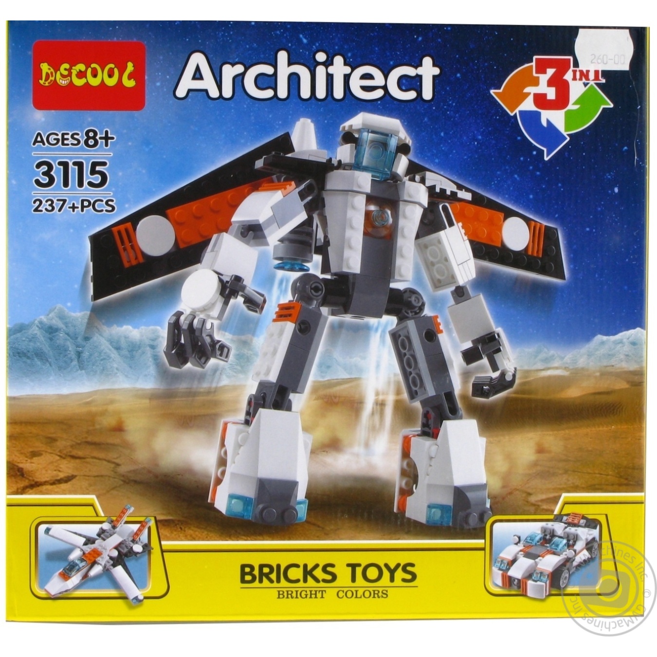 

Іграшка Architect Конструктор 3в1 арт.3115