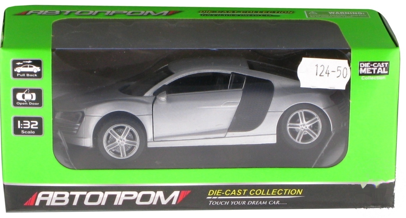 

Игрушка Автопром Автомобиль Audi металлический 1:32