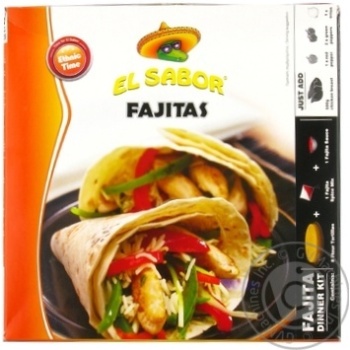 EL Sabor Fajitas Set 10pcs 531г - buy, prices for NOVUS - photo 1