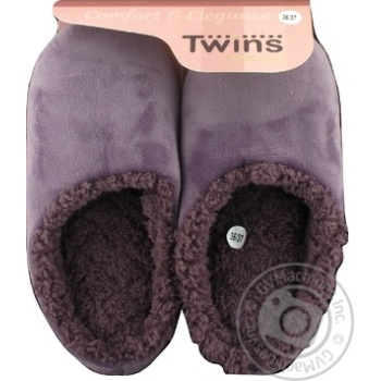 Twins Women's Home Slippers s36-37 - buy, prices for Vostorg - photo 1