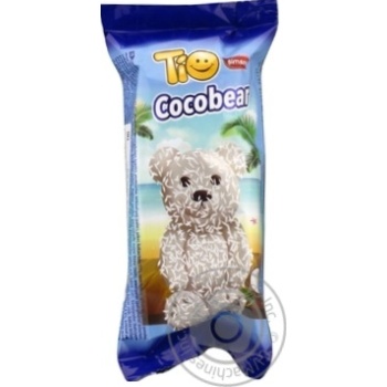 Chocobear Biscuit in White Chocolate 60g - buy, prices for MegaMarket - photo 1