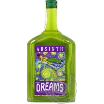 Абсент Dreams 70% 0,5л - купить, цены на ULTRAMARKET - фото 1