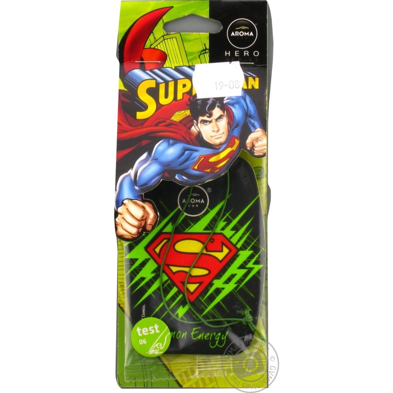 

Ароматизатор Aroma Car Superman Лимон