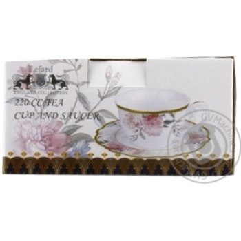 Elen Decor Villari Porcelain Tea Set 220ml 2pcs - buy, prices for - photo 1