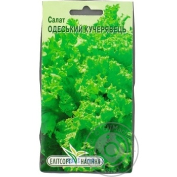 Elitsortnasinnia Odessa Kucheryavets Lettuce Seeds 2g - buy, prices for NOVUS - photo 1