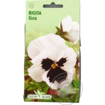 Elitsortnasinnya White Viola Flowers Seeds 0.05g - buy, prices for NOVUS - photo 1