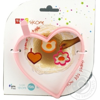 MYS Heart Silicone Baking Dish for Muffins 9pcs - buy, prices for - photo 3