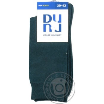 Duna 2142 1000 Dark-Green Men's Socks Size 25-27 - buy, prices for ULTRAMARKET - photo 3