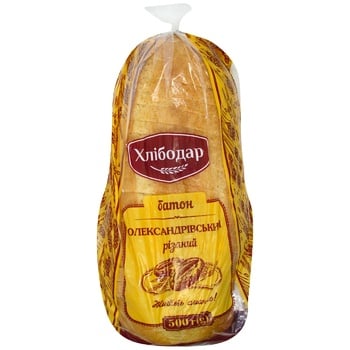 Khlibodar Aleksandrivskyy Cutted Loaf 500g - buy, prices for METRO - photo 1